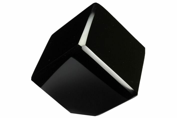 1 3/5" Polished, Obsidian Cubes - Photo 1